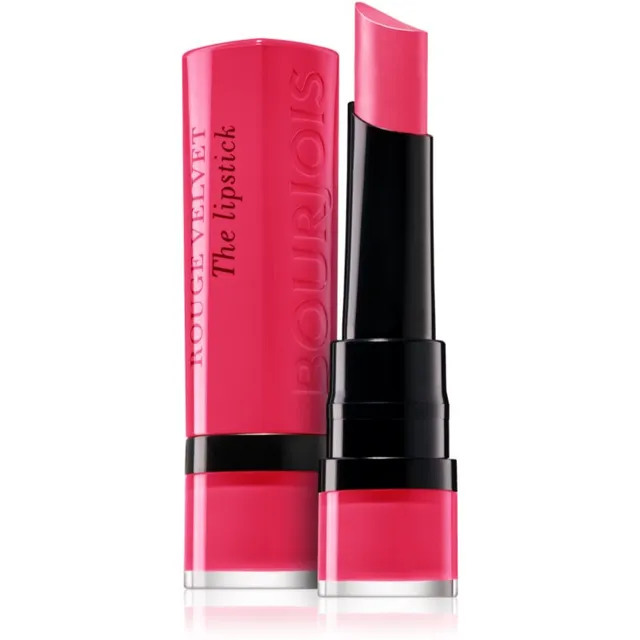 Bourjois Rouge Velvet The Lipstick Matt huulepulk varjund 09 Fuchsia Botté 2,4 g