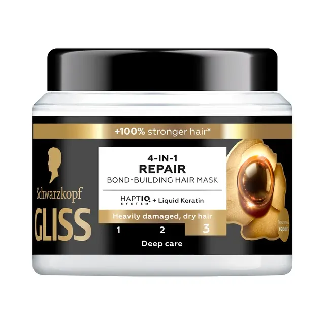 Juuksemask 4in1 Ultimate Repair, GLISS, 400ml