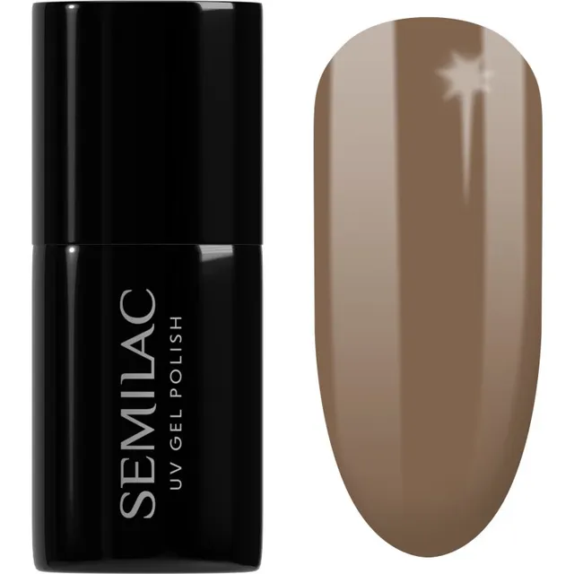 Semilac UV Hybrid WellBeing Geelküünelakk UV / LED lambiga kasutamiseks varjund 652 Palo Santo 7 ml