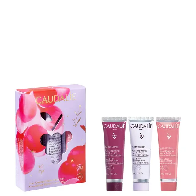CAUDALIE Nourishing Hand Cream Trio komplekt