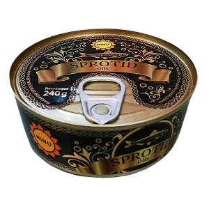 Sprotid õlis EO, MINU, 240g