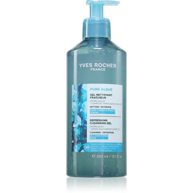Yves Rocher Pure Algue Puhastav geel värskendava toimega 390 ml