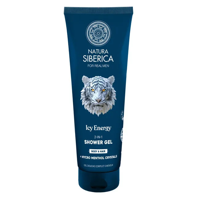 NATURA SIBERICA Men Arctic Wild Icy Energy 2-in-1 Shower Gel 200ml