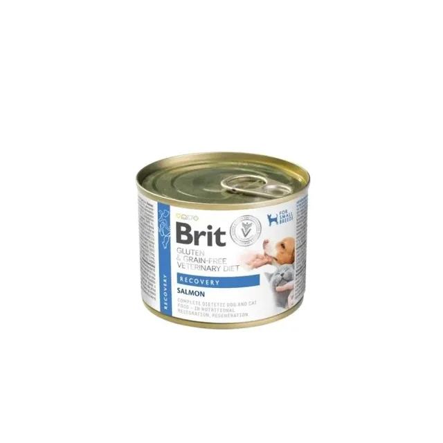 Brit GF Recovery erisööt, konserv kassile/koerale, 200 g