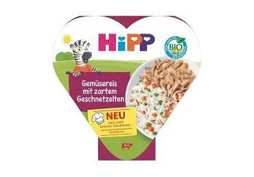 Öko.riis juurv.veise.HIPP 250g 12k
