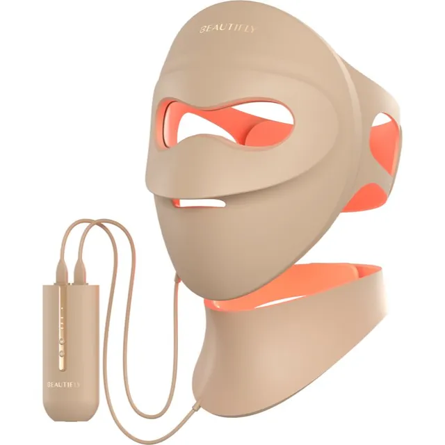 Beautifly Aura NovaSkin Pro hooldav LED-mask näole ja kaelale 1 tk