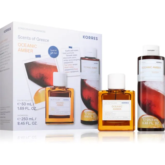 Korres Oceanic Amber Kinkekomplekt meestele