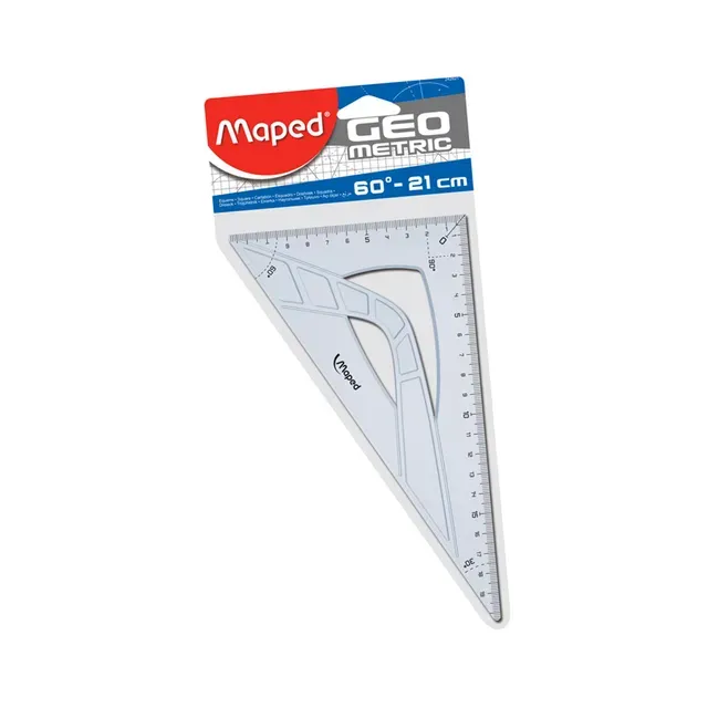 Kolmnurk 60o 21cm, MAPED, 1tk