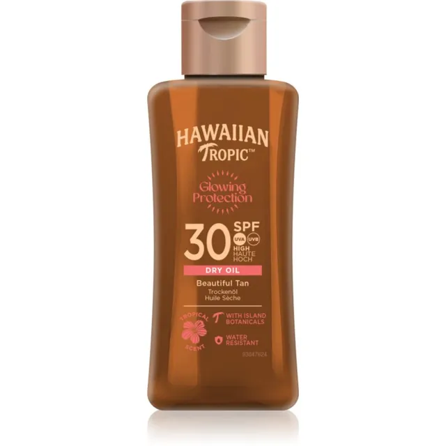Hawaiian Tropic Glowing Protection Dry Oil Kuivõli päevitamiseks SPF 30 75 ml