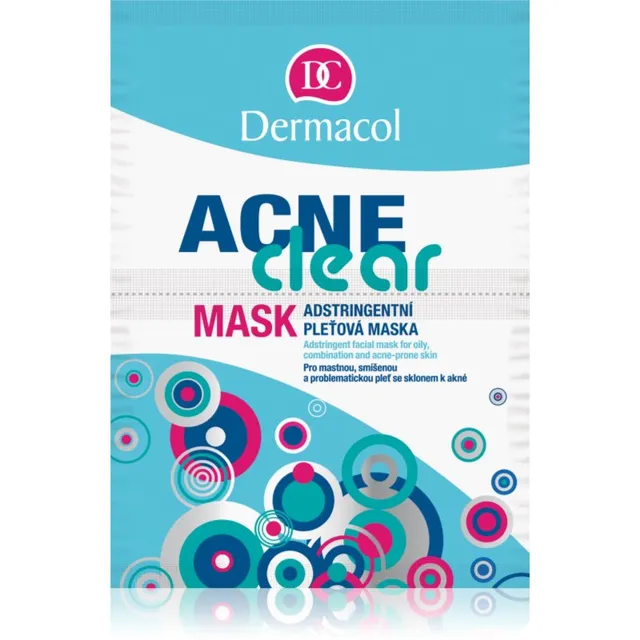 Dermacol Acne Clear Näomask probleemsele nahale, akne vastu 2x8 g
