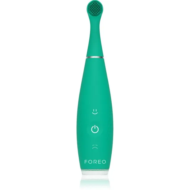 FOREO ISSA™ 4 Baby Elektrihambahari lastele alates sünnist kuni kolme aasta vanuseni Kiwi Green 1 tk