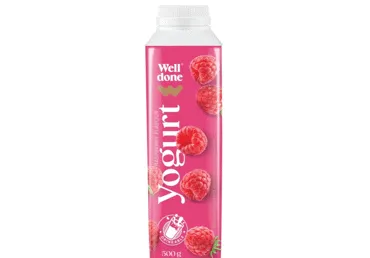 Joogijogurt vaarika WELL DONE 2% 500g
