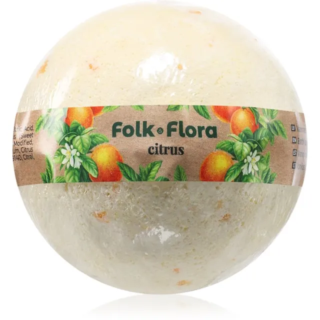 Folk & Flora Citrus Vannipomm värskendava toimega 130 g
