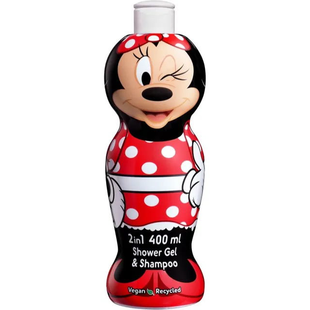 Disney Minnie Dušigeel ja šampoon kaks-ühes lastele 400 ml