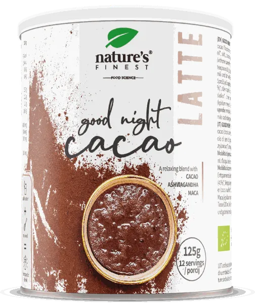 Good Night Latte Joogipulber, ökoloogiline