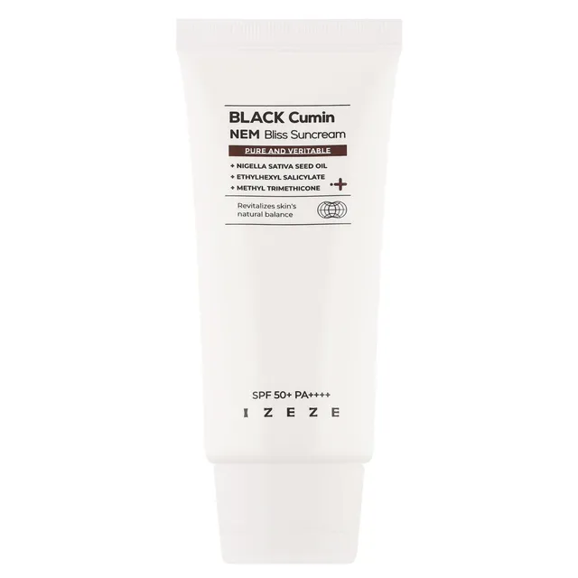 IZEZE Black Cumin NEM Bliss Sunscreen SPF50 50ml