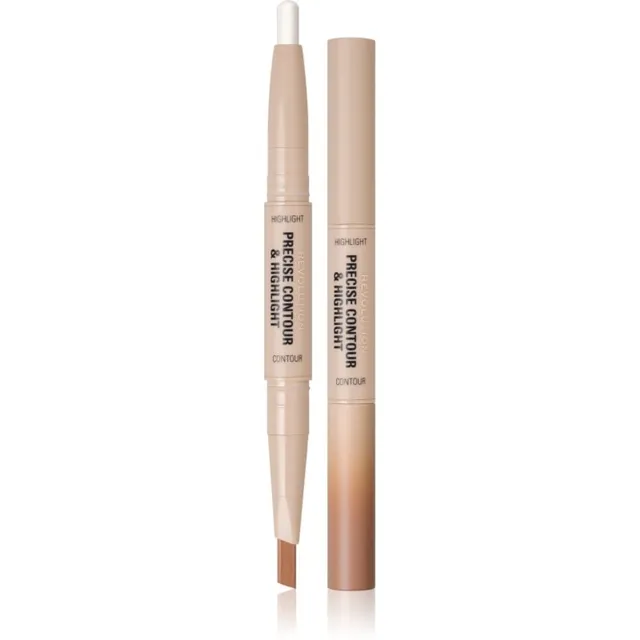 Revolution Precise Contour & Highlight Kahetooniline kontuurpulk varjund Light 1.45 g