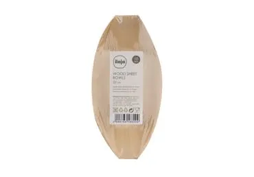 Ühekordne kauss ILAJA Wood 22cm 10tk
