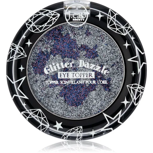 J.Cat Beauty Glitter Dazzle Sädelev lauvärv varjund 101 Less Bitter, More Glitter 1.2 g