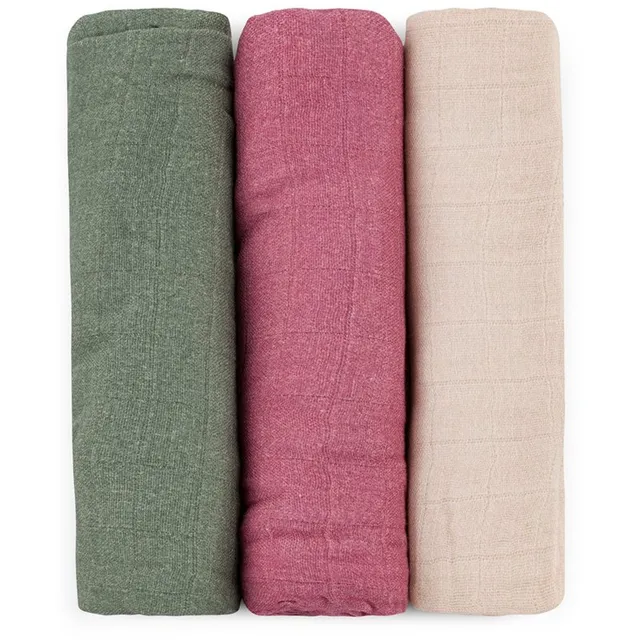 Petite&Mars Moussy riidest mähkmed Botanic Tones 68 x 68 cm 3 tk