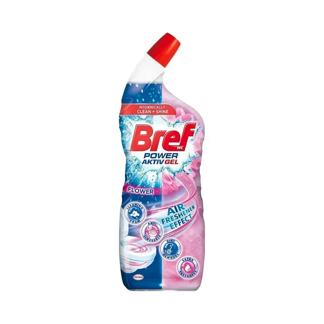 WC puhastusvahend Power Aktiv Flower, BREF, 750 ml