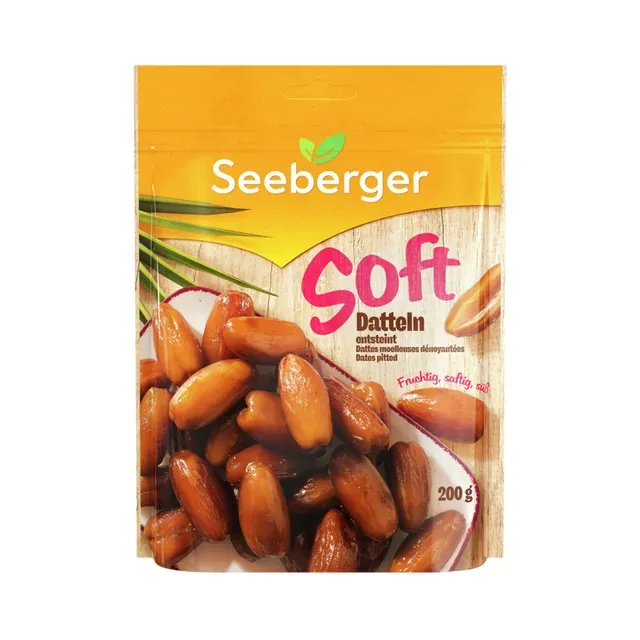 Pehmed datlid, SEEBERGER, 200 g
