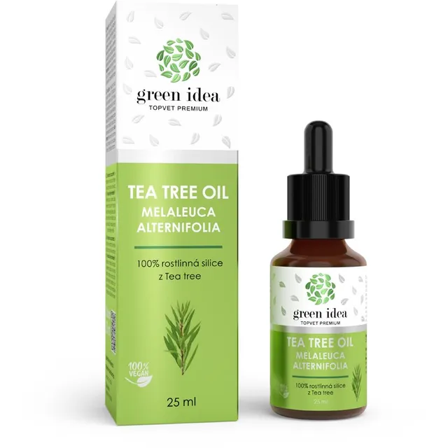 Green Idea Tea Tree Oil 100% eeterlik õli 25 ml