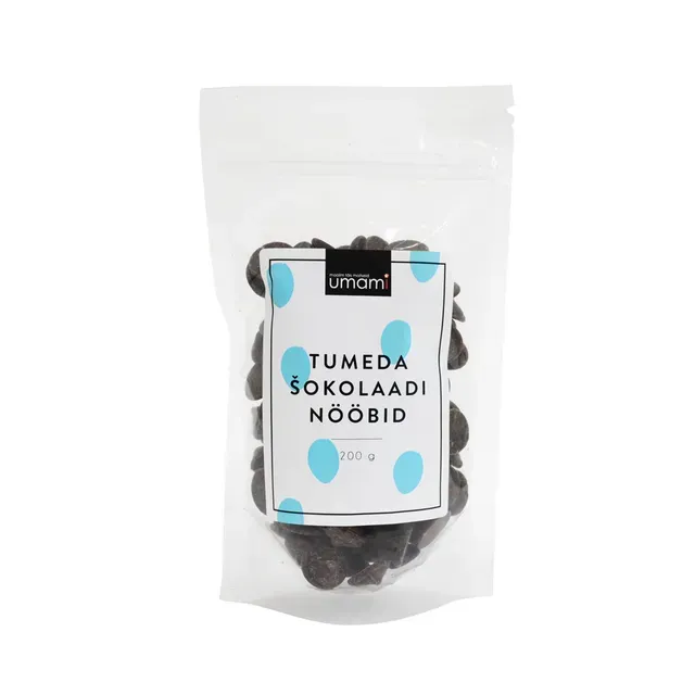 Tumeda šokolaadi nööbid, UMAMI, 200 g