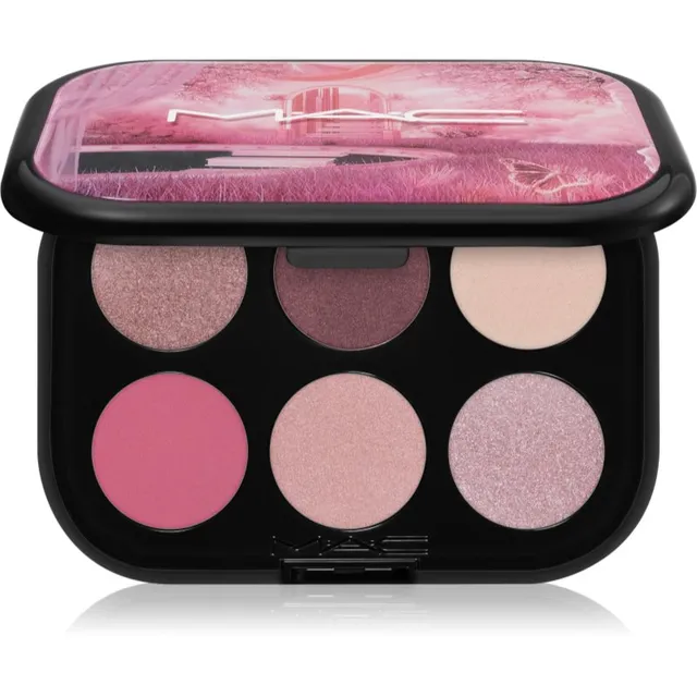 MAC Cosmetics Connect In Colour Eye Shadow Palette 6 shades Lauvärvipalett varjund Rose Lens 6.25 g