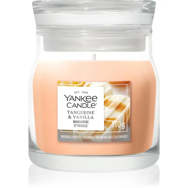 Yankee Candle Tangerine & Vanilla lõhnaküünal Signature 110 g
