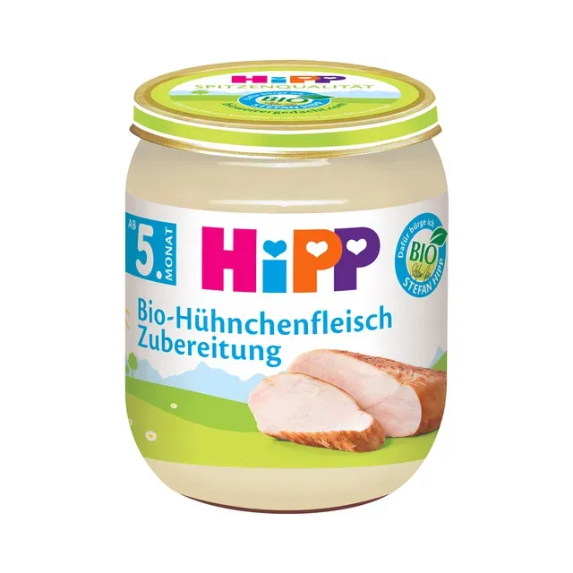 Kanalihapüree BIO, HIPP, 125 g