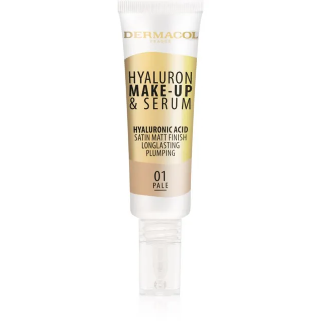 Dermacol Hyaluron Kerge jumestuskreem hüaluroonhappega varjund 01 Pale 25 g