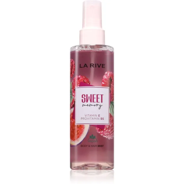 La Rive Sweet Memory parfüümisprei kehale ja juustele naistele 200 ml