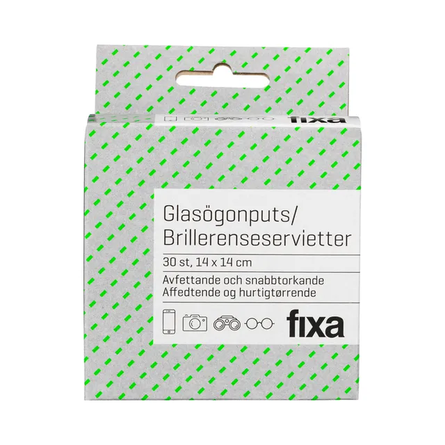 Prillipuhastuslapid, FIXA, 30 tk