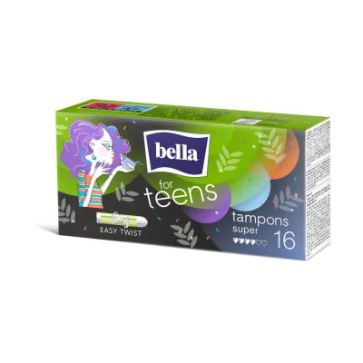 Tampoonid BELLA Teens super 16tk