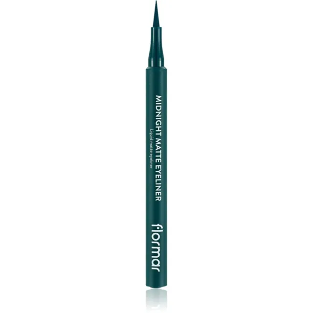flormar Midnight Matte Eyeliner Laia viltotsaga silmalainer mati efektiga varjund 04 Green 1 ml