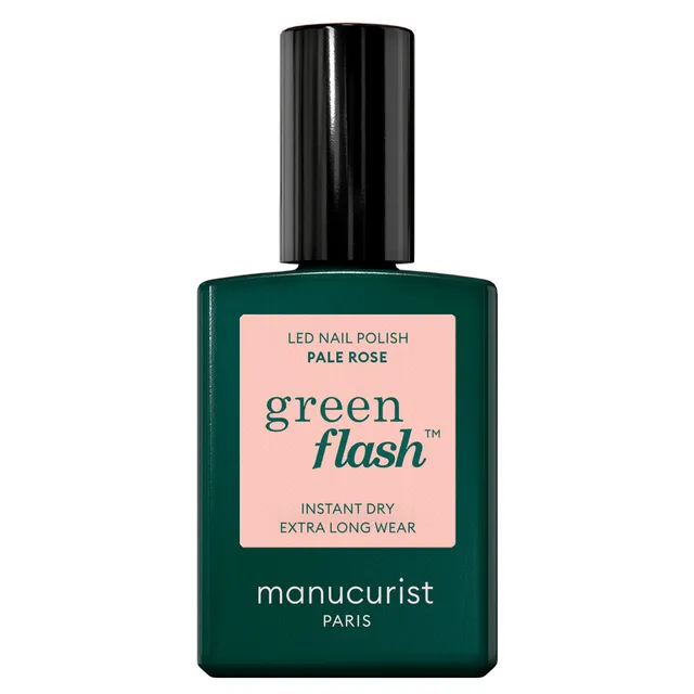 MANUCURIST Green Flash Led Nail Polish Pale Rose 15ml