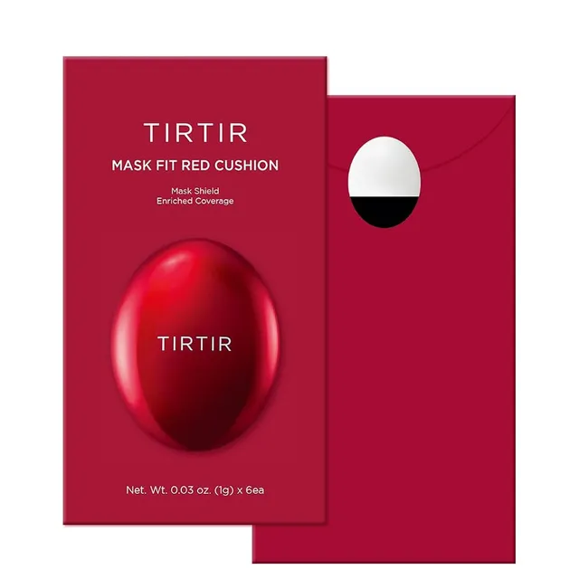 TIRTIR Mask Fit Red Cushion 6 Shade Trial Kit 21N-24W