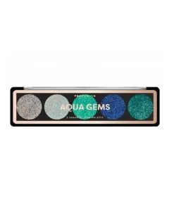 Lauvärvipalett Aqua Gems