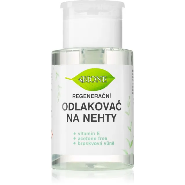 Bione Cosmetics Nail Polish Remover Küünelakieemaldaja 180 ml