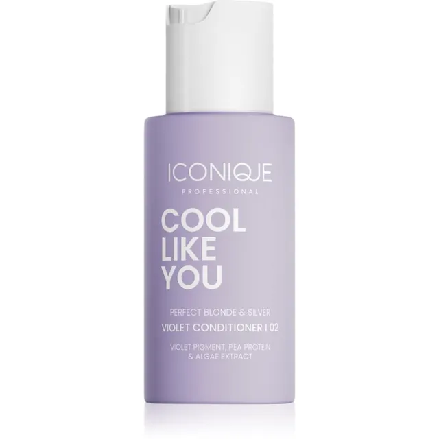 ICONIQUE Professional COOL LIKE YOU Perfect Blonde & Silver Violet Palsam kollaste toonide neutraliseerimiseks 70 ml