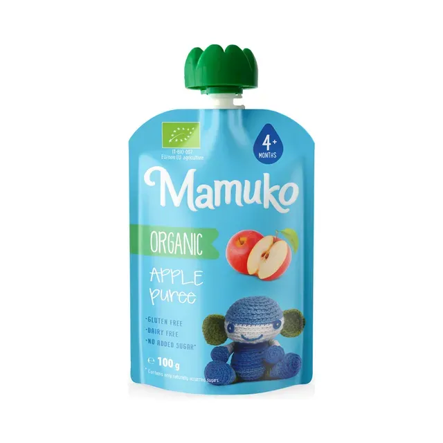 Õunapüree Organic 4+, MAMUKO, 100 g