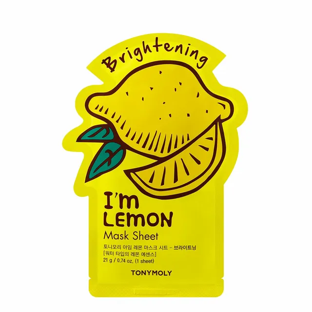 Tonymoly Novelties  I´m Lemon Mask Sheet