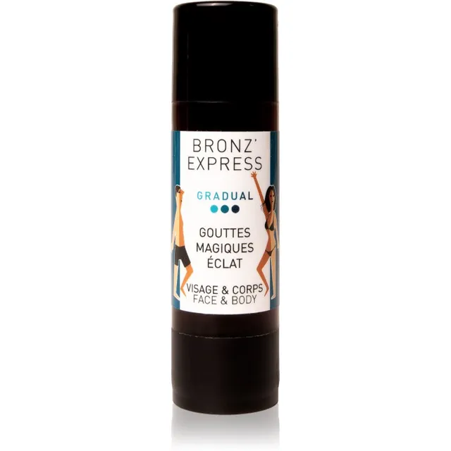 Bronz'Express Immediate Effect Magic Radiance Drops Isepruunistavad tilgad 30 ml