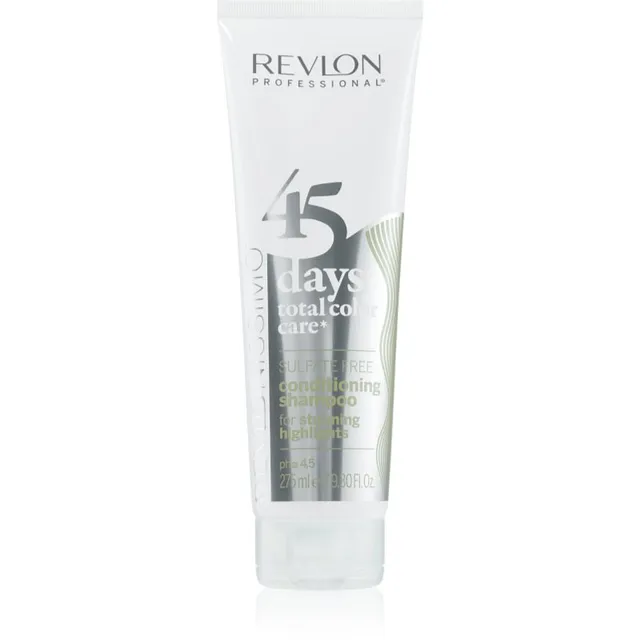 Revlon Professional Revlonissimo Color Care Kaks-ühes šampoon ja palsam esiletõstetud ja valgetele ilma sulfaadita 275 ml