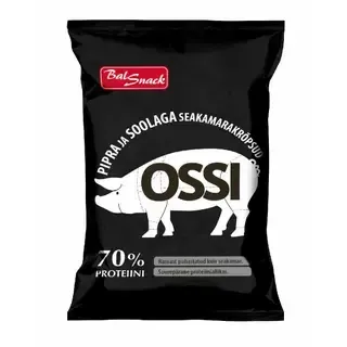 OSSI Pipra ja soolaga seakamarakrõpsud 40g