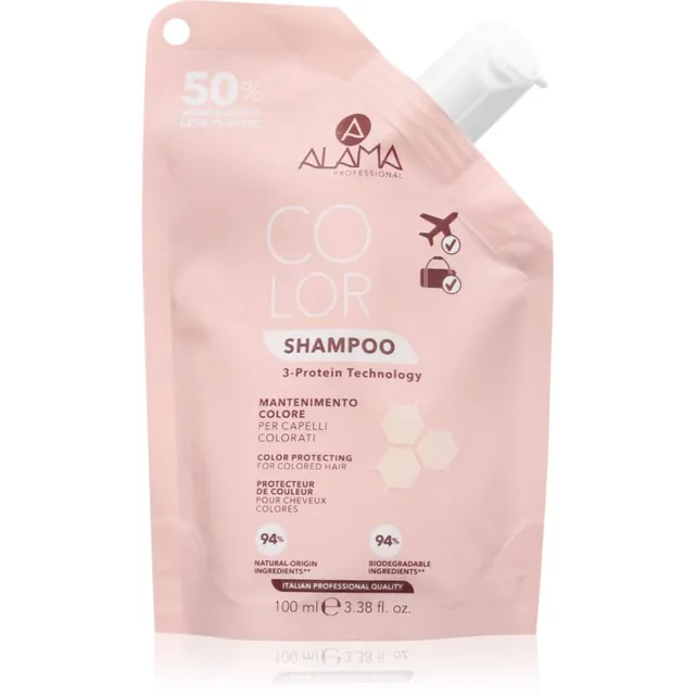 Alama Professional Color Protecting Shampoo Šampoon värvi kaitseks Eco Refill 100 ml