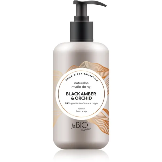 beBIO Home & Spa Looduslik seep kätele Black Amber & Orchid 300 ml