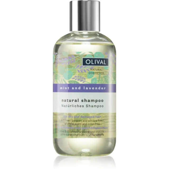 Olival Micellar Mint and Lavender Mitsellaaršampoon kuivadeleja kahjustatud juustele 250 ml