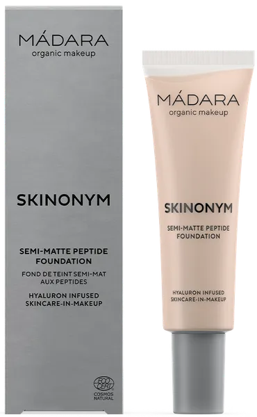 Poolmatt meigipõhi peptiididega Skinonym, 20 IVORY